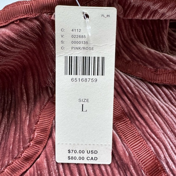 Anthro Blue Tassel Corset Seamed Cami Top Crushed Velvet Spaghetti Straps Large - Picture 9 of 12